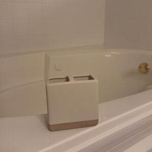 Teeth brush& toothpaste holder